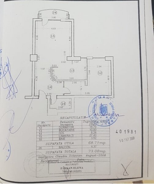 Morarilor, Bucuresti, complex Atlantis, 73 mp, an 2009,